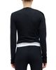 Leset Leset Lauren Crop Wrap Top - 3