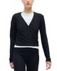 Leset Leset Lauren Crop Wrap Top - 5