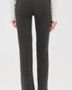 Leset Leset Lauren Straight Leg Pants Charcoal - 3