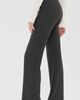 Leset Leset Lauren Straight Leg Pants Charcoal - 4