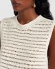Leset Leset Lucy crochet cotton minidress - 4