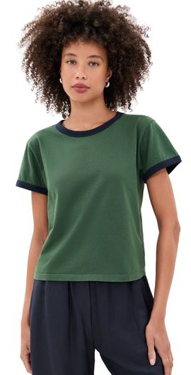 Leset Leset Margo Ringer Tee Juniper/Midnight