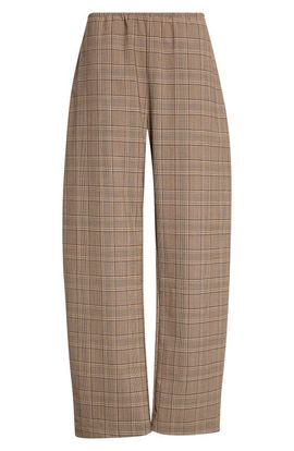 LESET LESET Mia Plaid Pocket Straight Leg Pants