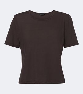 Leset Leset Milo cropped cotton T-shirt
