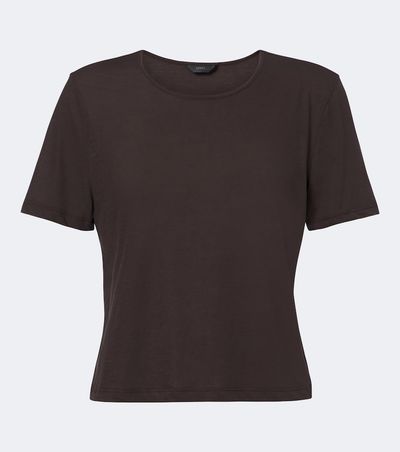 Leset Leset Milo cropped cotton T-shirt