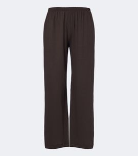 Leset Leset Milo cropped cotton wide-leg pants