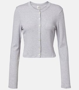 Leset Leset Nando cotton jersey cardigan
