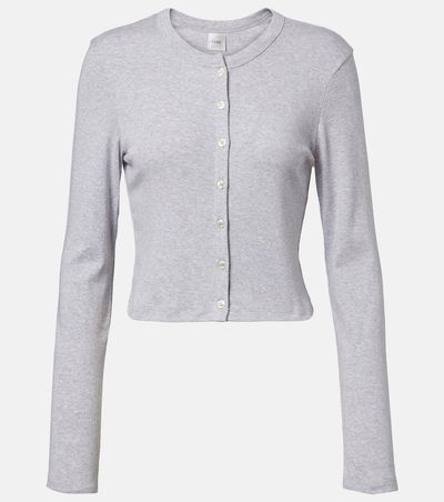 Leset Leset Nando cotton jersey cardigan