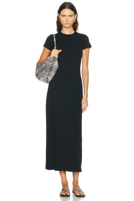 LESET LESET Nando Short Sleeve Maxi Dress