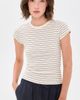 Leset Leset Nando Stripe Slim Fit Tee NATURAL/MIDNIGHT STRIPE - 2
