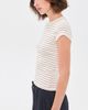Leset Leset Nando Stripe Slim Fit Tee NATURAL/MIDNIGHT STRIPE - 4
