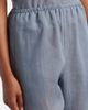 Leset Leset Niko cropped wide-leg ramie pants - 3