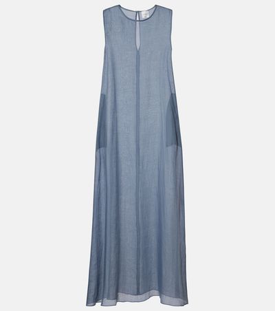 Leset Leset Niko ramie maxi dress