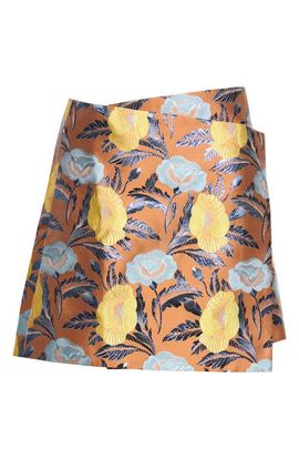 LESET LESET Pam Wrap Miniskirt