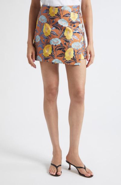 LESET LESET Pam Wrap Miniskirt