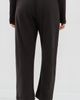 Leset Leset Pointelle Crop Wide Leg Pants Hickory Melange - 3