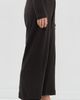 Leset Leset Pointelle Crop Wide Leg Pants Hickory Melange - 4