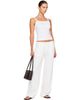 LESET LESET White Daniel Drawstring Pocket Trousers - 4