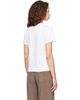 LESET LESET White Margo V Neck T-shirt - 3