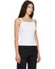 LESET LESET White Nando Square Neck Tank Top - 2
