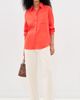 Leset Leset Yoko Classic Button Down Feu - 5