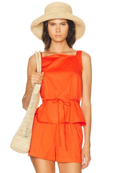 LESET LESET Yoko Drawstring Tank Top