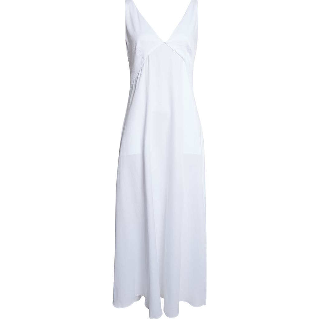 LESET LESET Yoko V-Neck Maxi Dress
