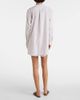 Leset Leset Yoshi striped cotton-blend shirt - 3
