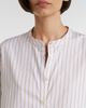 Leset Leset Yoshi striped cotton-blend shirt - 4