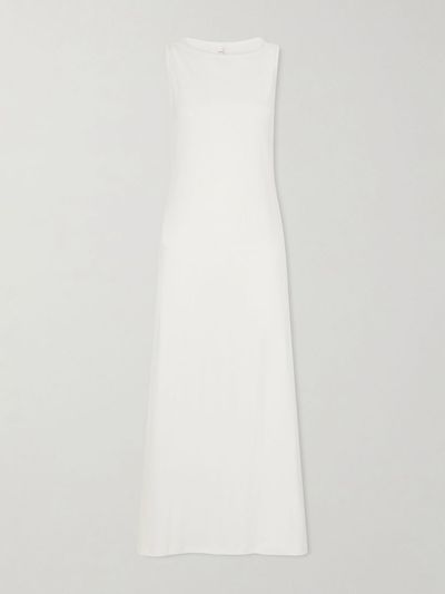 LESET Nando cotton maxi dress