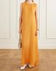 LESET Niko ramie-gauze maxi dress - 2