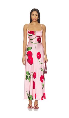 Leslie Amon Leslie Amon Ruby Slip Dress