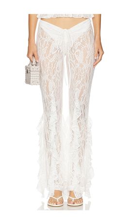 Leslie Amon Leslie Amon Ruffle Pants