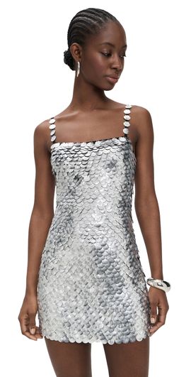 knee length dresses for ladies SER.O.YA: Galli Mini Dress (4093-17-BALPK) S