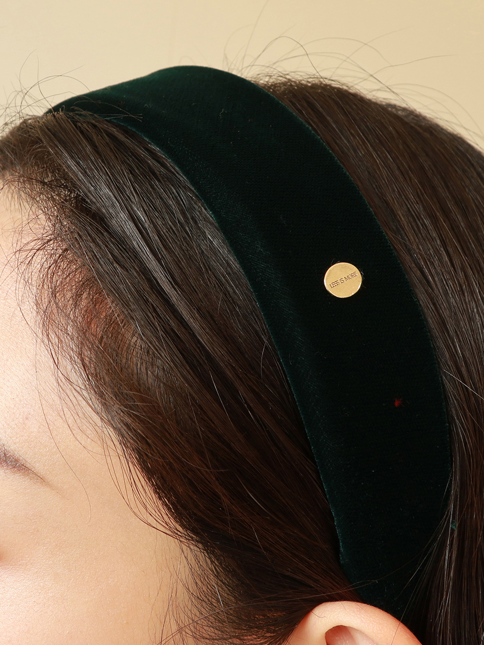 Less is more Wide Velvet Hair Band