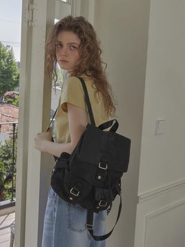 leterie Leterie Pocket Backpack_Black
