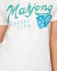 Letluv 100% Cotton Mahjong Graphic Tee - 3