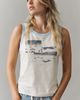 Letluv 100% Cotton Photograph Graphic Tank Top - 3
