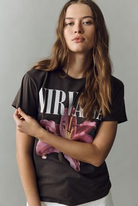 Letluv Cotton Nirvana Graphic Tee