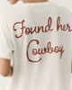 Letluv Found Her Cowboy 100% Cotton Bridal Tee - 5