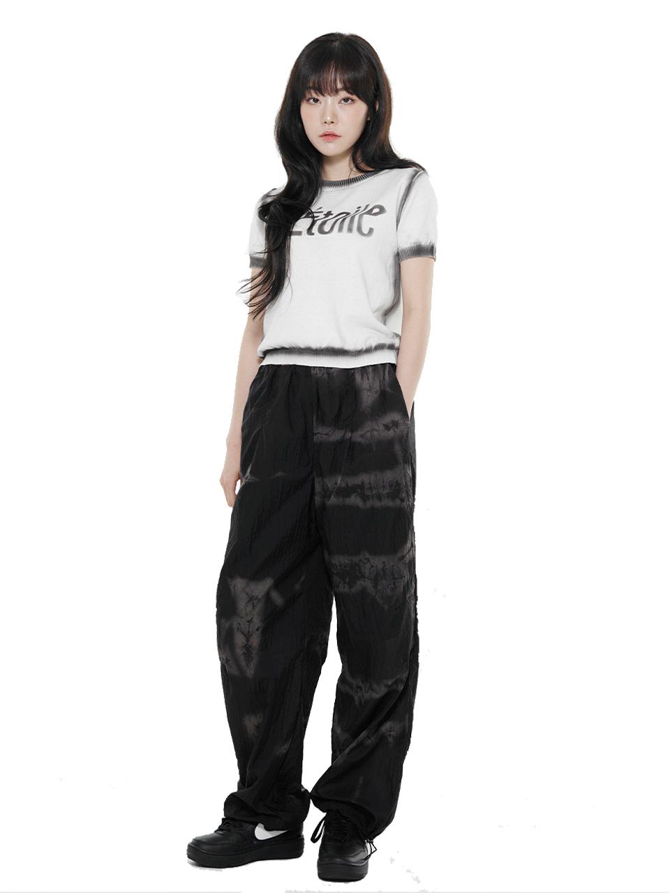 LETOILE AURORA DYED WIND BREAKER JOGGER PANTS_2 COLORS