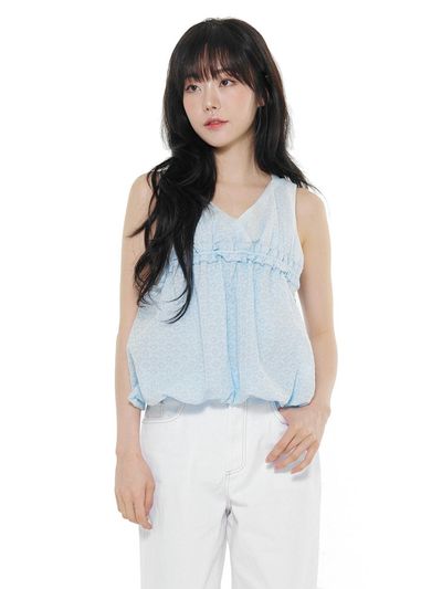 LETOILE BALLOON SLEEVELESS BLOUSE (LEBSMBL5302)_3 COLOR