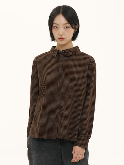 LETOILE CHECK PATERN SHIRT 2 COLOR