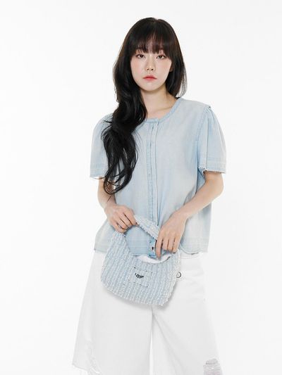 LETOILE DENIM MINI TOTE BAG (LEBSMBG5348)_ 3 COLOR