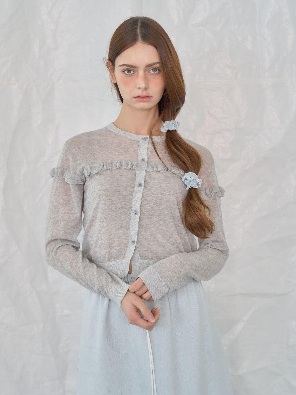 LETOILE FRILL CARDIGAN (LECSSNC0021)