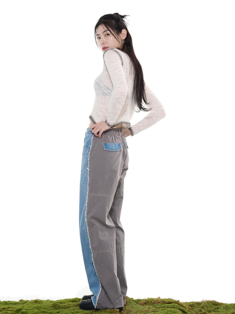 LETOILE HALF DENIM PANTS (LEBSSPT5186)