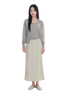 LETOILE LAYERED CHIFFON LONG SKIRT_2 COLOR (LEBSMSK5370)