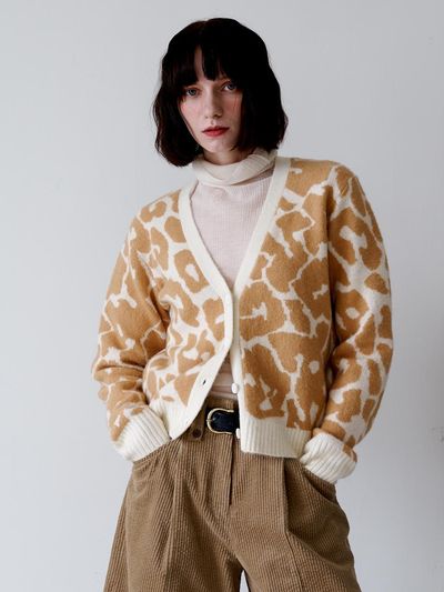LETOILE LEOPARD CARDIGAN (LEBFWNC1721)