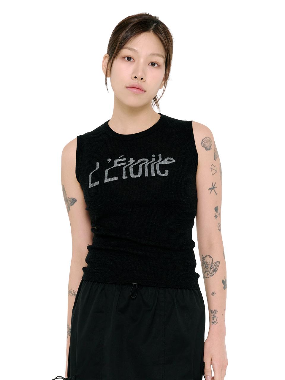LETOILE LETOILE SLEEVELESS KNIT _2 COLOR (LEBSSNT1262)