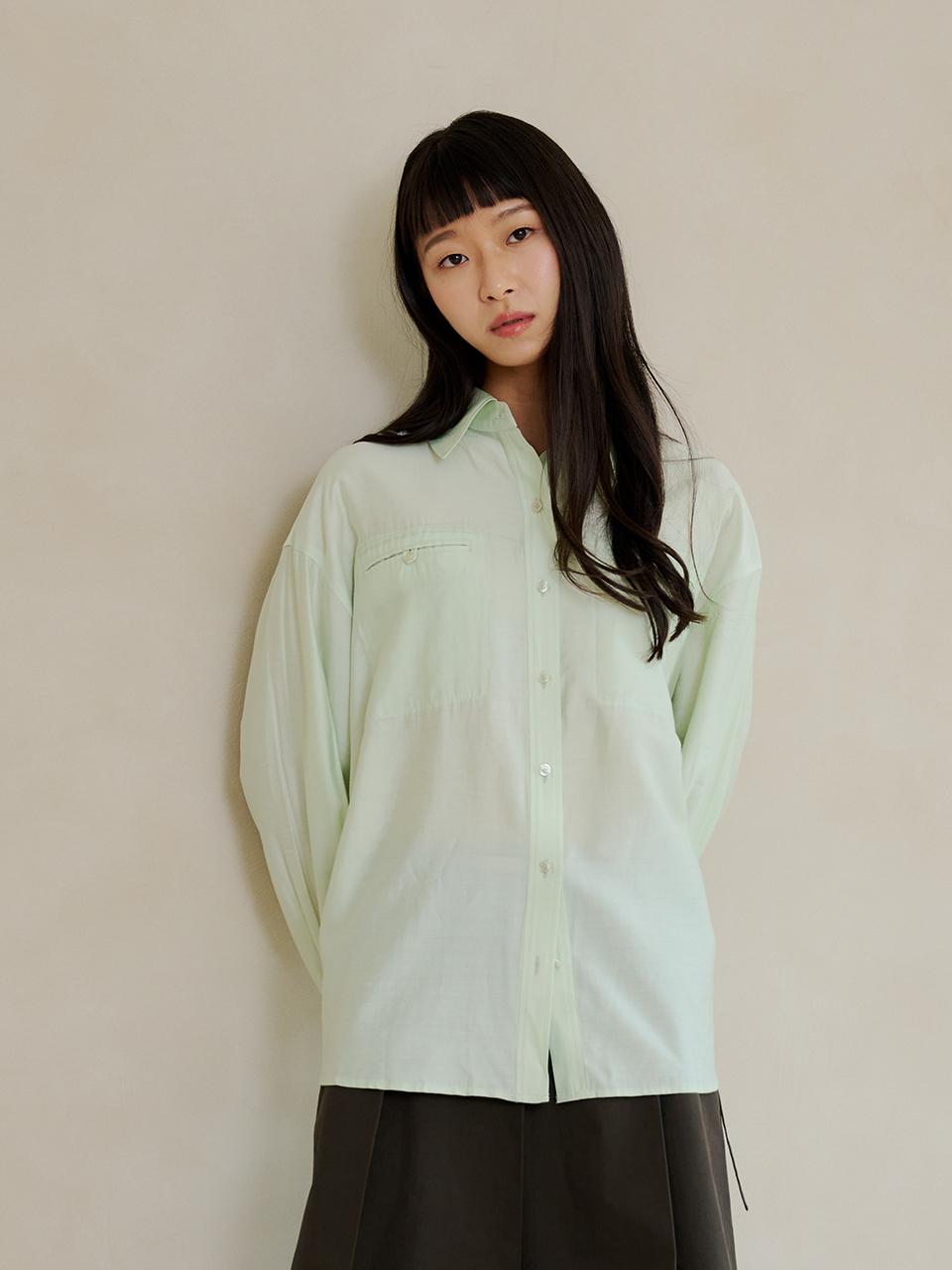 LETOILE OVERFIT POCKET SHIRT (LEBFABL5592)